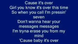 Jesse McCartney- Its Over Lyrics-jmmjeprule