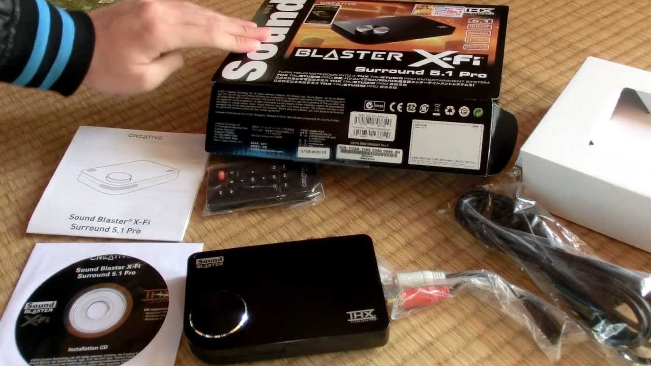 creative sound blaster x fi