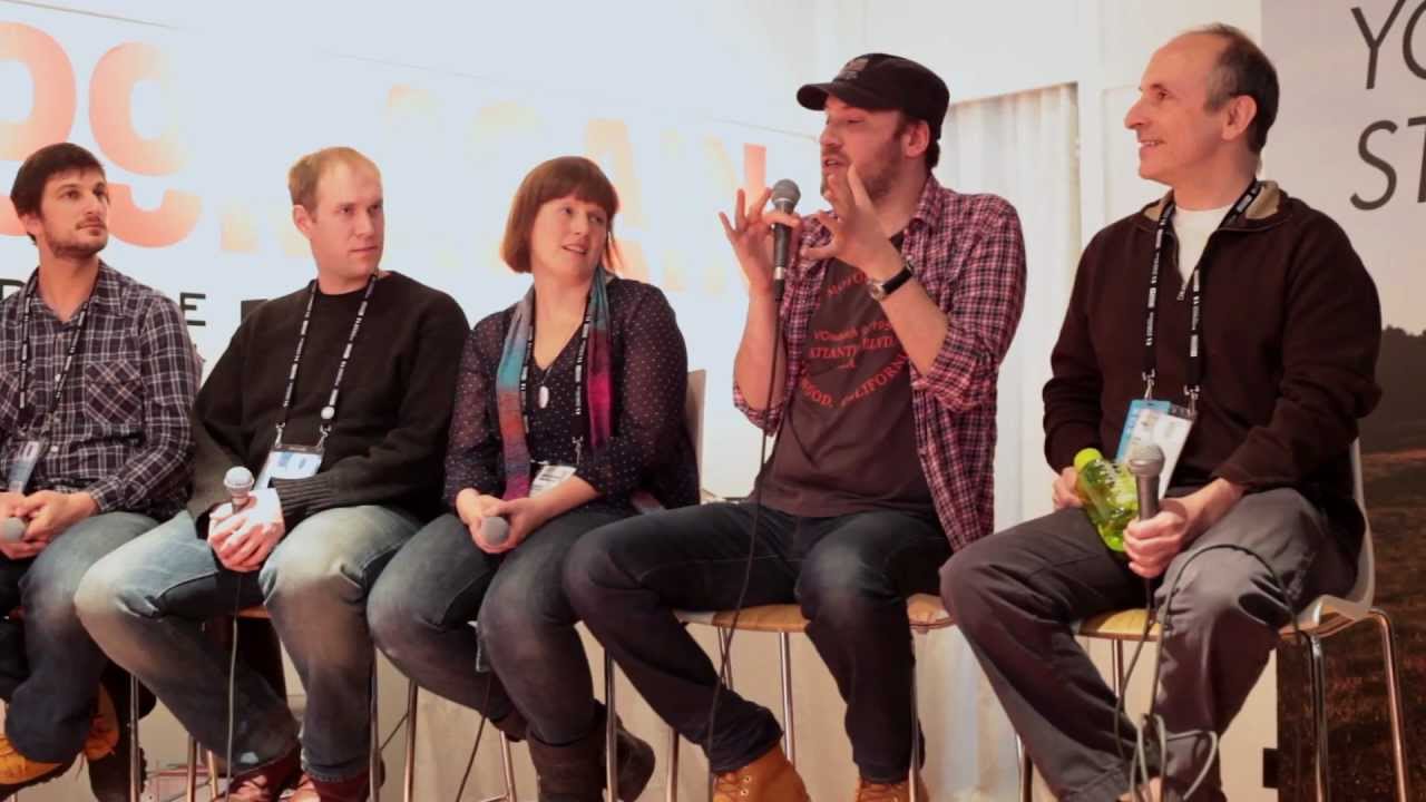 Andrew Hollander and Seth Barrish on "Sleepwalk With Me" at the BMI Sundance Roundtable