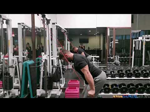 Resistance Band Straight Arm Pulldown