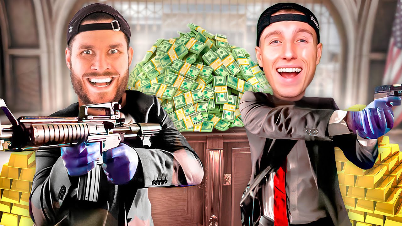 iCrimax und Standartskill ÜBERFALLEN eine BANK!