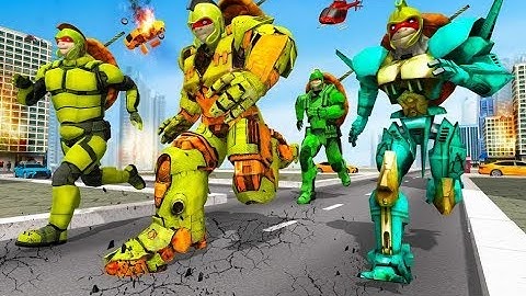 Super Turtle Robot Hero Transform Battle | Amazing Robot Hero Transform Android GamePlay