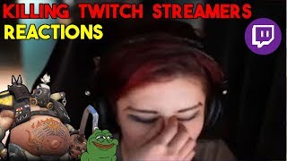 Killing Twitch Streamers with my Roadhog! w/ reactions (Overwatch)