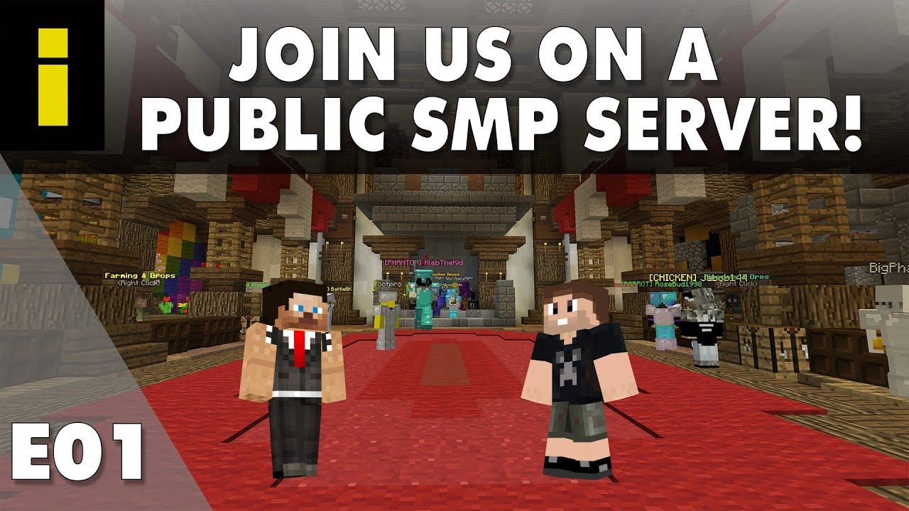 Come Play Survival With Us Public Smp Episode 1 Minecraft Youtube
