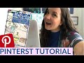 HOW TO MAKE A PINTEREST PIN TUTORIAL USING CANVA || Making static pins & video pins