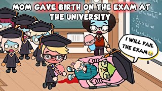 Mom Gave Birth on The Exam at The University | Sad Story | Toca Life Story | Toca Boca screenshot 3