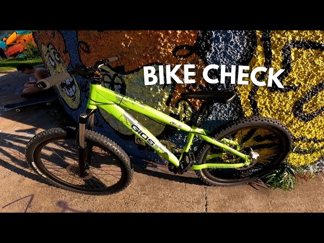 BIKE CHECK GIOS 4TRIX * montada para grau*😈 