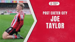 Joe Taylor post Exeter City