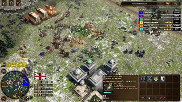 Age of Empires 3 Definitive Edition 3v3 Gameplay
