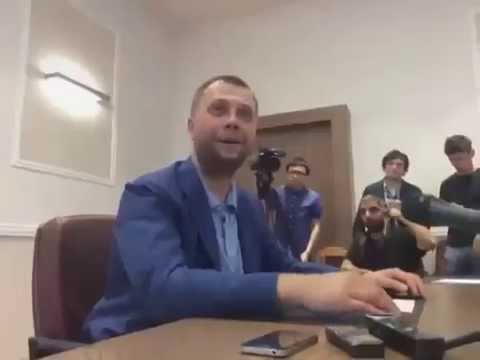 Alexander Borodai 19 Jul press conference about Malaysian #MH17 crash