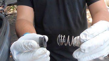 Poppet Valve / Relief Valve on outboard engine