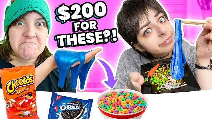 Cash OR Trash? Testing 15 WEIRD Instagram Food Sli...
