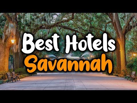 Video: 8 top-rated resorts in Savannah, Georgia