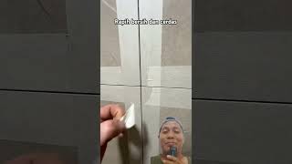 Steps for installing granite wall grout #short #ceramic grout