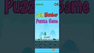 Join number puzzle game - android game screenshot 1