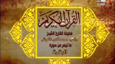 الشيخ راغب مصطفى غلوش آيات الصيام