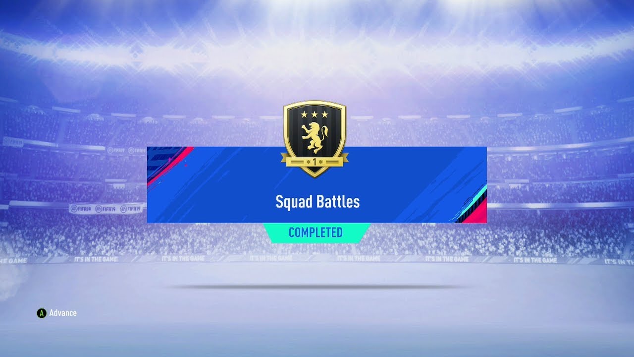 WALKOUT!!! Opening my Gold 1 Squad Battles Rewards!!! - FIFA 19!!!