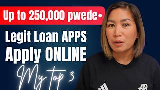 Apply Online and Get Up to 250K with these Legit Loan Apps, My Top 3