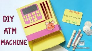 DIY ATM MACHINE | How to make paper ATM machine | mini atm machine | diy crafts | crafts |