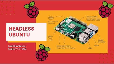 Headless Ubuntu on Raspberry Pi
