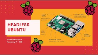 Headless Ubuntu on Raspberry Pi