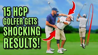 Celebrity Small Changes To Golf Swing Bring SHOCKING Results---Live Golf Lesson Profile
