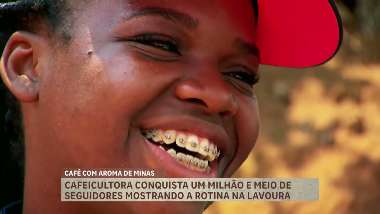 Café com Aromas de Minas: jovem compartilha rotina do cultivo de grãos nas redes sociais