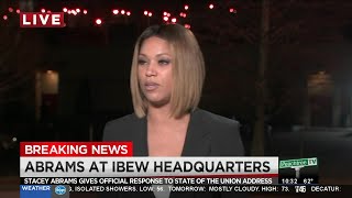Stacey Abrams to deliver response to State of the Union