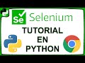 Python Selenium Tutorial 👍 Web Scraping MUY FÁCIL en Español | 2021