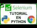 Python Selenium Tutorial 👍 Web Scraping MUY FÁCIL en Español