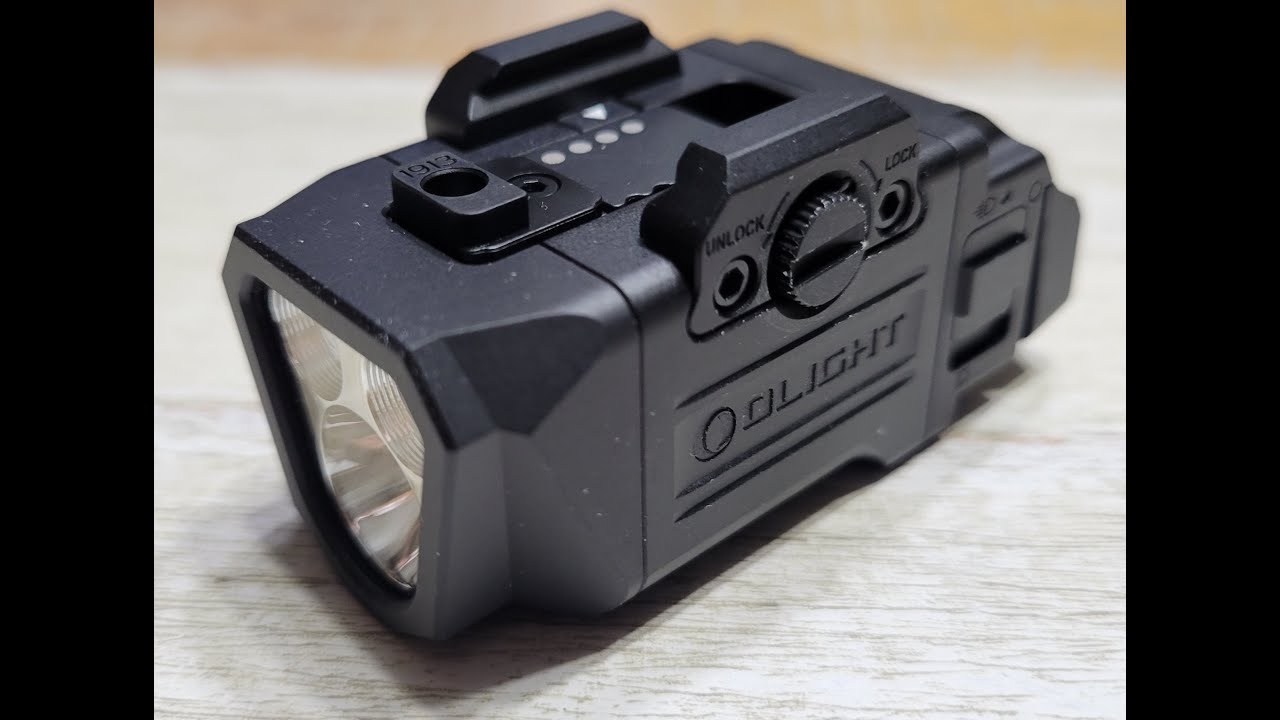 The Olight PL-X Tactical Light Demo