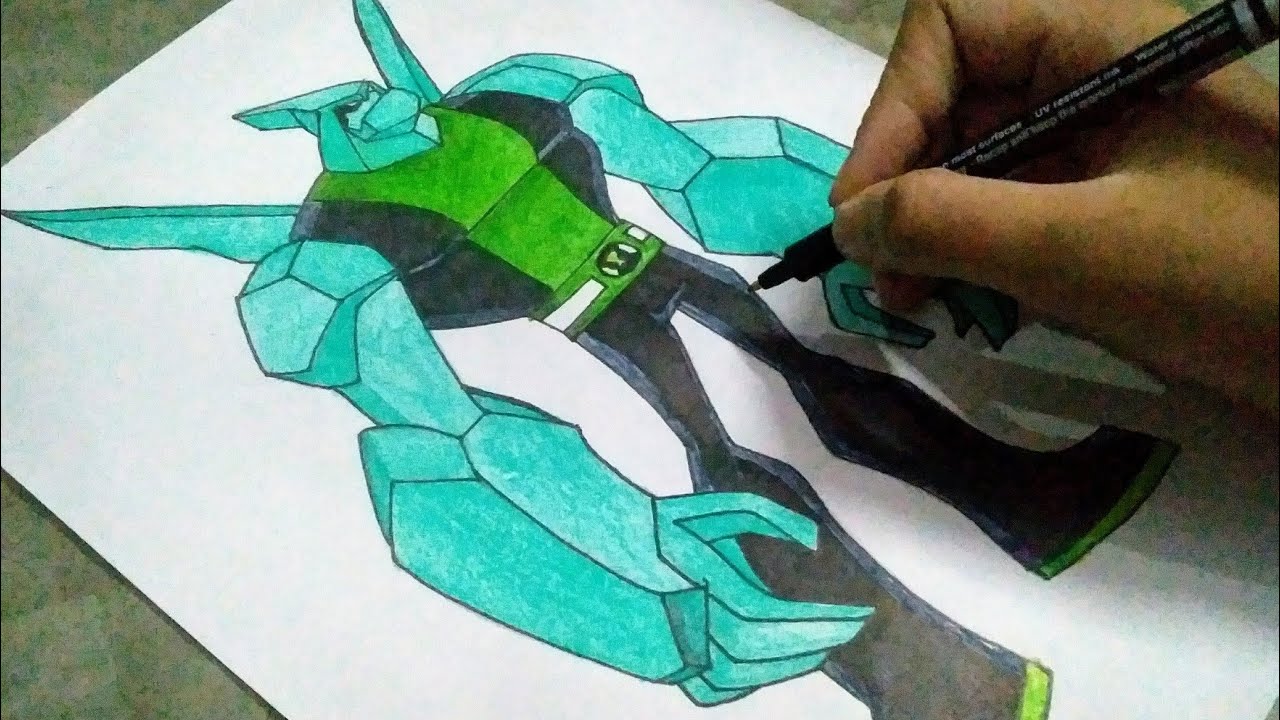 Drawing Ritesha Diamond head drawing by ritesh) drawing by arte with ritesh) - YouTube