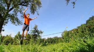 ★ Slackline trick: Atomic Buttbounce by Slackline-Tools ★