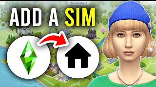 How To Add Sims To Household In Sims 4 - Step By Step