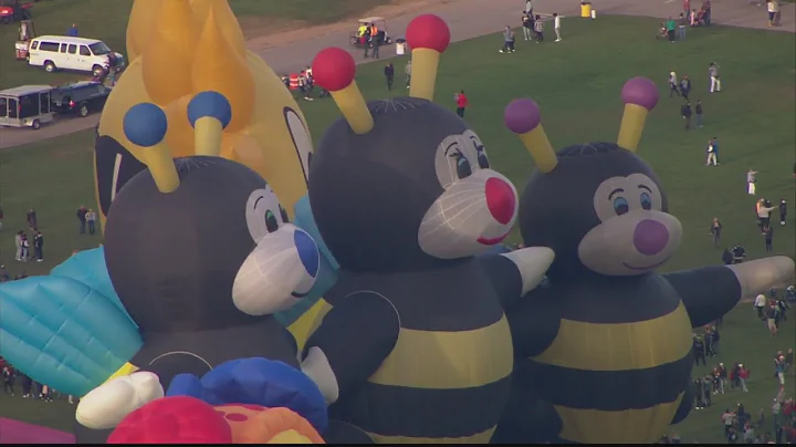 Sky News 13: Special Shape Rodeo underway on Day 6 of Balloon Fiesta
