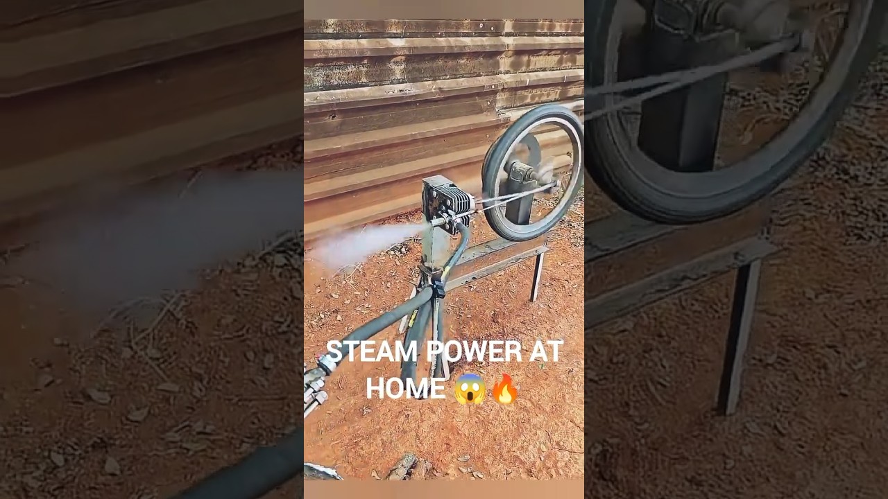 Homemade Steam Engine Works Perfectly | Genius DIY Engineering