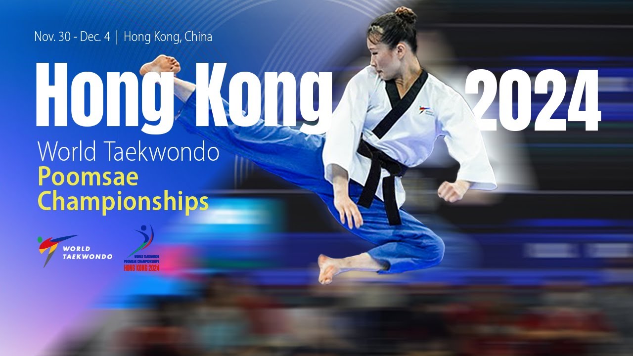 Day 4 Afternoon Court 1 | Hong Kong 2024 World Taekwondo Poomsae Championships