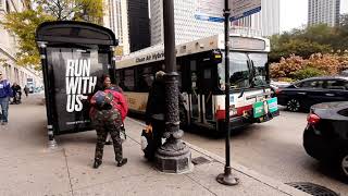 CTA New Flyer DE60LF #4150 DE60LFR #4351 Route 151, 147