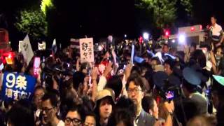 20150715 UPLAN【前半】SEALDs 戦争法案強行採決の日国会議事堂前の夜と、冤罪の現場