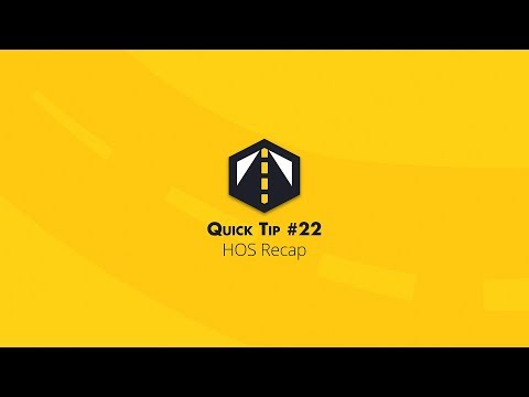 DriveELD Quick Tip #22 HOS Recap