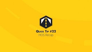 DriveELD Quick Tip #22 HOS Recap