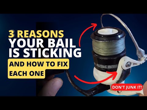 How to: Fix a Sticking Bail on a Spinning Reel 