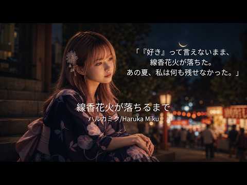 【MV】線香花火が落ちるまで  ハルカミク｜Until the Sparkler Falls   Official Music Video