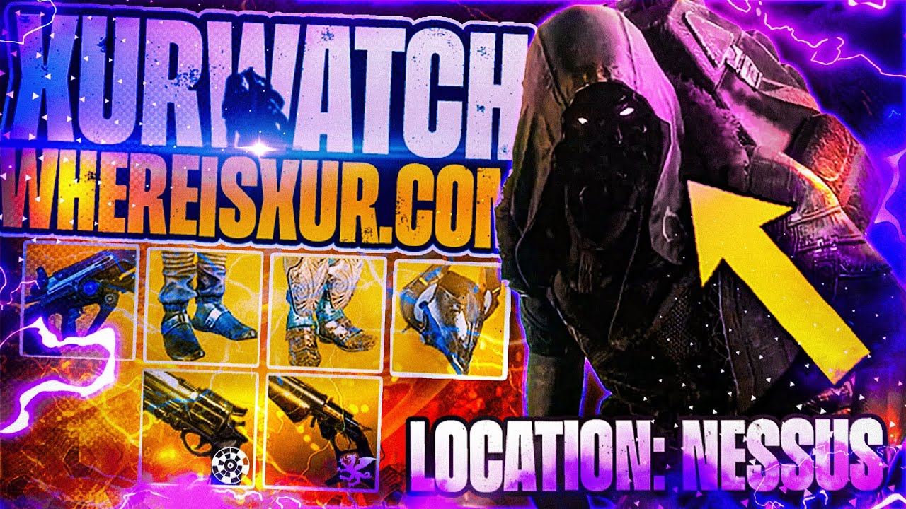 DESTINY 2 - WHERE IS XUR? - EXOTICS, LOCATION, MAP - [4-29-22] - WHEREISXUR.COM
