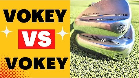 Titliest Vokey SM9. S-Grind VS M-Grind! Differences explained.