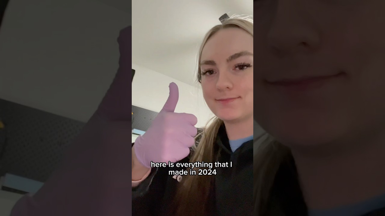 everything I made in 2024!!✨🧸🎨🧵🧶