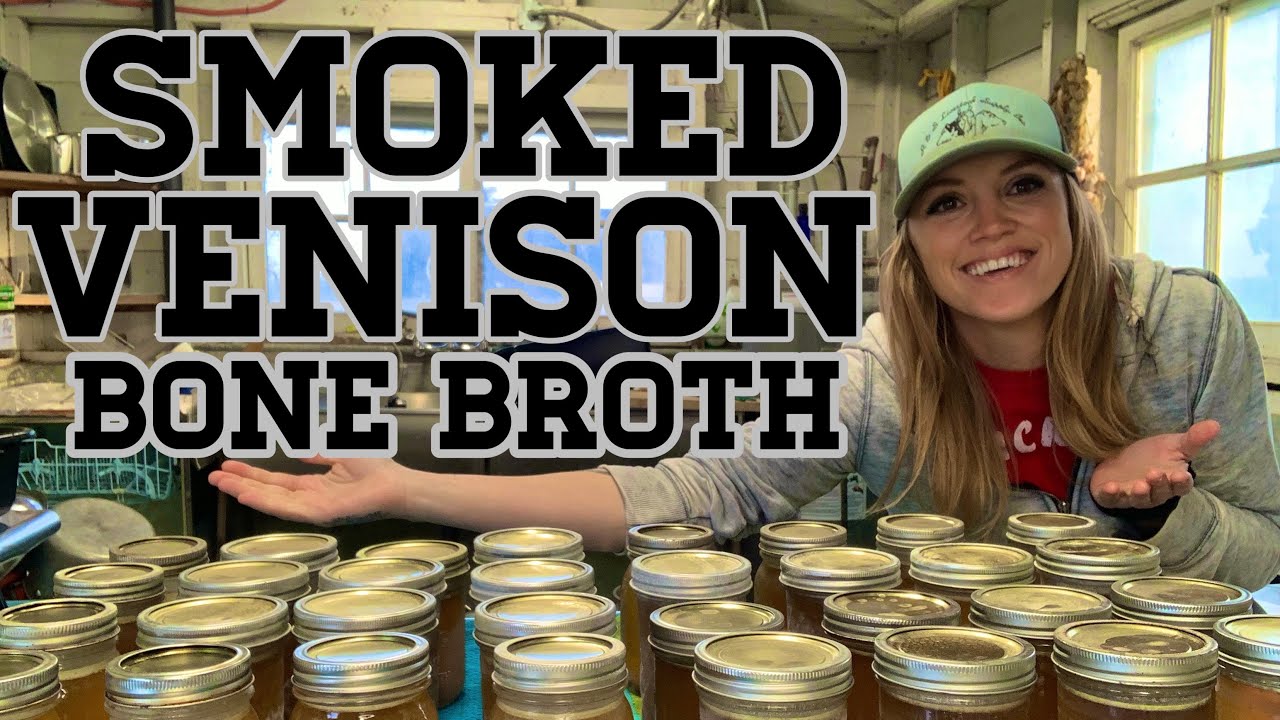 Buck Broth - Smoked Venison Bone Broth