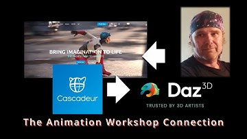 Daz Studio meets Cascadeur - The Animation Workshop Connection