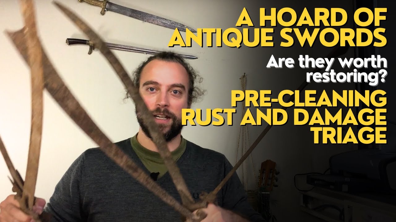 Triage of Antique Swords: Indian Tulwars, Koras, and a Nimcha – A Sword Restoration Experiment
