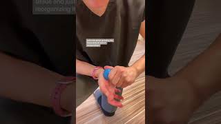 Hand massage with a ball? #handmassage #selfcare #shortsviral